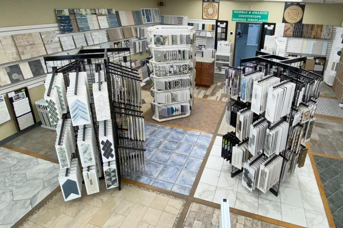 Cornerstone Tile & Marble, showroom in Easton, MA - route from Foxborough Neighbors